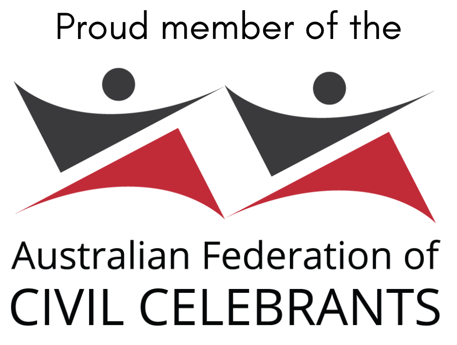Proud member of the Australian Federation of Civil Celebrants